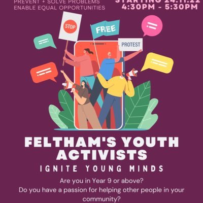 FelthamFya's profile picture. Feltham Youth Activists #igniteyoungminds