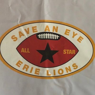 Erie Lions Club; 85Annual Save An Eye 🏈 Game 7/22/2023 @ Veterans Memorial Stadium-6:00 PM. Dedicated to providing eye care to those in need in Erie County.