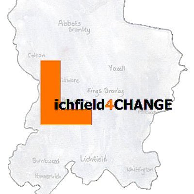 Working for change in Lichfield Constituency and the UK. 

Let's start with a new Member of Parliament.