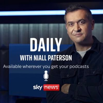 Journalist. Plastic polymath. Host of the Sky News Daily podcast, and Friday Night with Niall Paterson. PS it’s pronounced “Neeeel”.