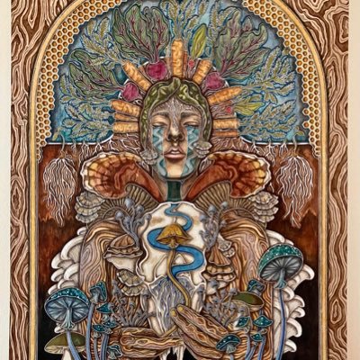 roseunfolding's profile picture. Art for the Living Land