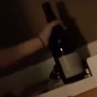 Yuri’s champagne bottle