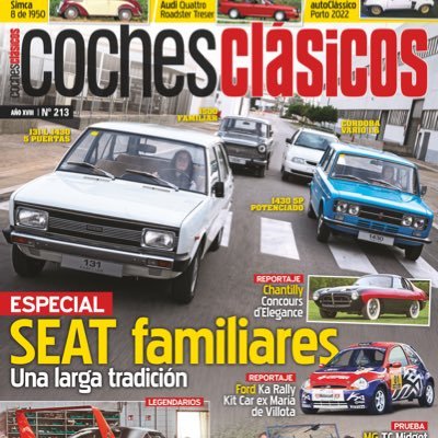 Revista mensual dedicada a la historia del automóvil en todas sus vertientes. Desde 2005 en tu quiosco.