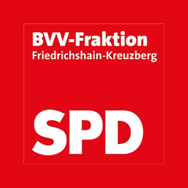 Wir sind die SPD-Fraktion im Bezirksparlament von Friedrichshain-Kreuzberg. Die Partei (Kreis Friedrichshain-Kreuzberg) twittert eigenständig unter @SPDXhain.