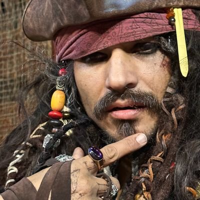 Captin Jack Sparrow Teague is the real deal.  Real hair no wig, real gold and silver teeth,  real guns and sword.  Johnny Depp calls me his twin brother.  Music