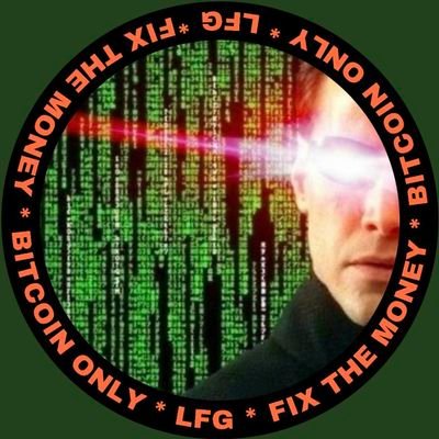 Bitcoin only - Fix the Money, Fix the World 🌎
https://t.co/KfTWuFn9do