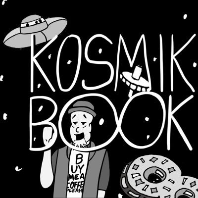 KosmikBook's profile picture. It started as a diary comic but before long went KOSMIK! Written/cartooned by @PeteNicholls_ founder of https://t.co/Q66hbY3Lvr! Pls support at https://t.co/31M03FgDHh
