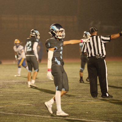 2023 | SS/FS/DB | 6'0 165 | 4.1 GPA | 4.6 40 | Granite Hills High School | All-CIF 1st team | All-San Diego 1st team | All-PPR 1st team | Team Captain