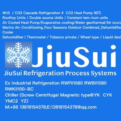 Ex Industrial Refrigeration RWFII1080 RWBII1080 RWKII100-BC
Chiller (Screw Centrifugal Magnetic type@YK CYK YMC2 YZ)
M:+86 13818154378;E:13818154378@qq.com