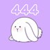 444 (@Bunnysaurus_20) Twitter profile photo