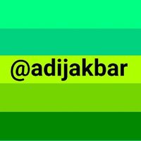 Adijakbar (@adijakbar) 's Twitter Profile