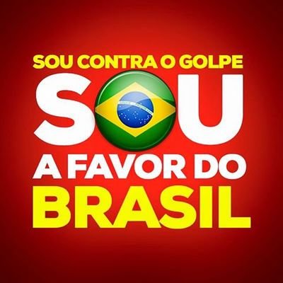 Em 2016 teve golpe no Brasil SIM ! 
 / Lula é o melhor Presidente / Tarcísio está para São Paulo como cupim para a madeira (tb uso ironia c gado)