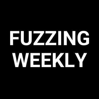 FuzzingWeekly's profile picture. Your weekly fuzzing update.
Subscribe to our newsletter at https://t.co/cD7ONVUcGG
