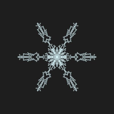 Every snowflake is unique, yet they are each perfect 💎❄️
Live on Fxhash : https://t.co/SgP0r0sIbn
Evolutive collection someday on Ethereum...