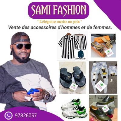 Sami Fashion est un groupe privée de vente des chaussures👞👞👠👠 et vêtements👖👕👚👘 Hommes🧍🏻‍♂️ et Dames en gros🛒 et en détails🛍️, négociation inbox