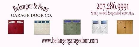 Belanger & Sons Overhead Garage Door Co. has been selling & servicing garage doors and automatic garage door openers in Southern Maine since 1975.