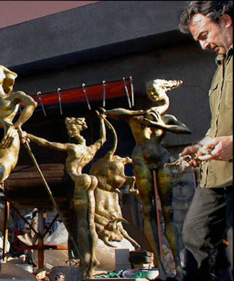 An #artist, #sculptor, #painter, and creator of a series of works that celebrate #freedom, #justice, and above all, #love.