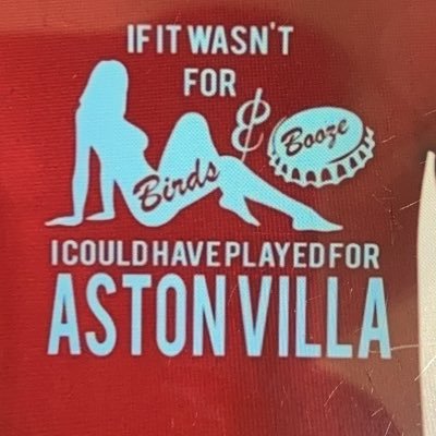 Aston the Villa Fan.  Supports Aston Villa, Even when we’re Shit.