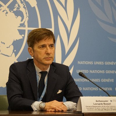 Ambassador, Permanent Representative of Italy to the Conference on Disarmament. President of the 9th BWC RevCon (RT not endorsement)