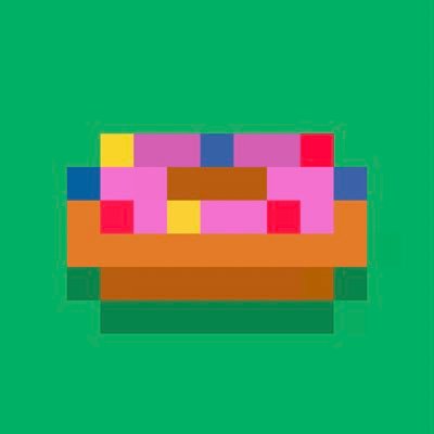 In the act of making unconventional pixelart called #Donnut | Satire and Pixelarting | Filled with shits and inconveniences