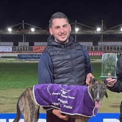 greyhound trainer at Central Park greyhound stadium