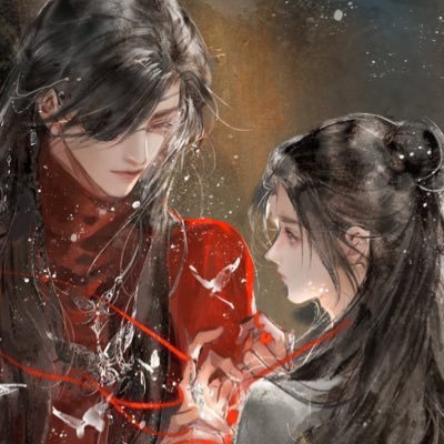 hualian centric quotes from the book tian guan ci fu / 天官赐福 / heaven official’s blessing by mo xiang tong xiu (pfp: official thai cover art by changyang)