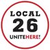 UNITE HERE Local 26 (@UNITEHERE26) Twitter profile photo