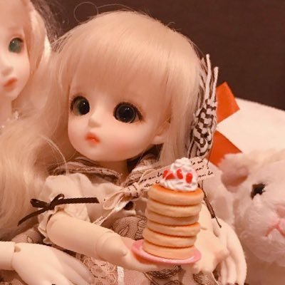 お花といちごとカントリー、ドール、ロリィタ、少女趣味 since2015/12/26ロリィタ記念日 since2019/7/15ドール記念日 2人目9/7 5人にまで増えました