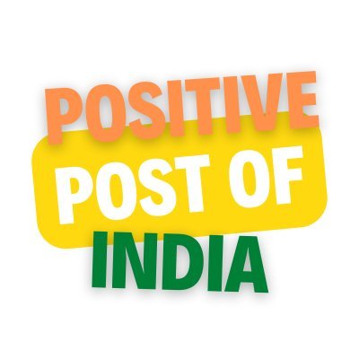 Covering only #PositiveSamachar and #Stories from across India and the world.

You will find No nonsense and vulgarity here.

More details - (Pinned Post)