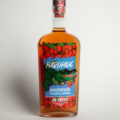 86 Proof made with Ponchatoula Strawberries. Blended at Porchjam in NOLA. Sidewalk Side Spirits Company. Tweets mine! You may need a Hardhide to read them.