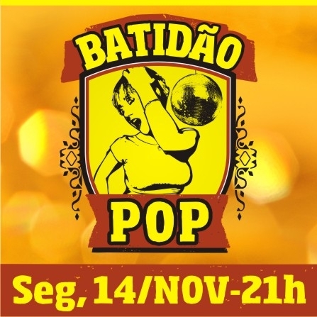 SEGUNDA-FEIRA - 14 DE NOVEMBRO (VÉSPERA DE FERIADO) - CLUBE INTERNACIONAL
ATRAÇÕES.:
+ GAIOLA DAS POPOZUDAS (RJ)
+ BANDA METADE & MICHELLE MELO