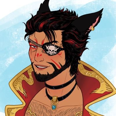 Transmasc queer : He/They : 20s.
18+stuff here sometimes and FFXIV shit, beware of Spoilers!
Pic is a comm done by @dualcattes and banner was done by my lil sis