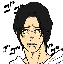 釣りする人。