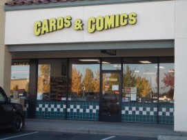 cardsandcomics's profile picture. 9139-2 E Stockton blvd , Elk Grove CA 95624.   916-685-1052 
Elk Grove's premiere  shop for sports cards, comics ,Yugioh, Magic , Pokemon, Digimon. Dragonball