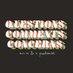 Questions Comments Concerns Podcast (@theqccpod) Twitter profile photo