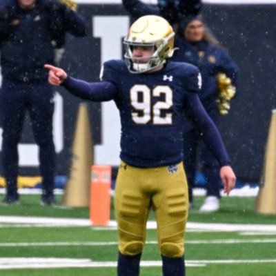 Kicker @ndfootball 26’