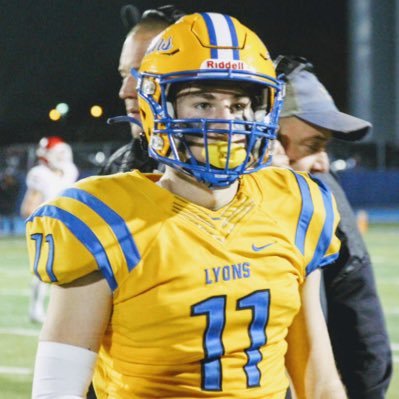 2024 | 2⭐️ OLB | 6’2” 195 lbs | Lyons Township | Colgate Football Commit | 2023 WSC Silver All Conference Team | email: noahpfafflin@hotmail.com