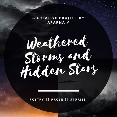a creative experiment
.
brevity is not my forte
.
full-time doc || part-time poet || down-time amateur dancer

instagram: @ weathered_storms.hidden_stars