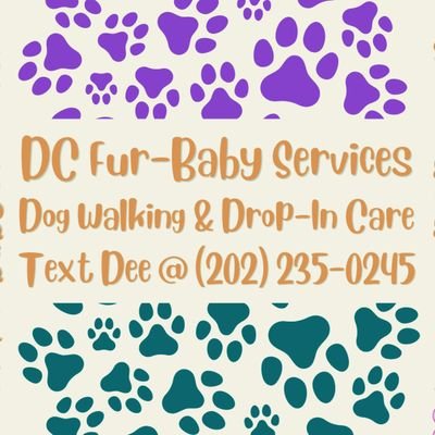 🎶 We Let the Dogs Out 🎶
  I 💜 being a #DCDogWalker | Services: 15, 30, 45, and/or 60 Minute Drop-In Care and Walks | Zip Codes Serviced: 20001 to 20003