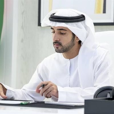 well I'm sheikh Hamdan the Crown prince of Dubai, chairman of Dubai executive council, Deputy Ruler of Dubai, Canada Ambassador to UAE minister of finance