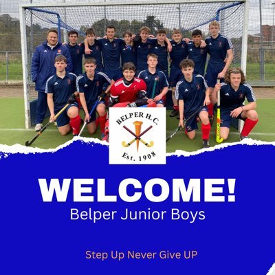 We are Belper Hockey Clubs Junior Boys. We live Hockey, our creed: StepUpNeverGiveUpEnjoyIt. Join Us