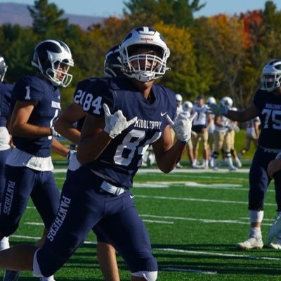 6’1 205 Grad Transfer | 1-2 Year Eligibility | 17.1 YPC | 2246 Yards | 3x All-NESCAC | Receiver Coach: mcarr@middlebury.edu