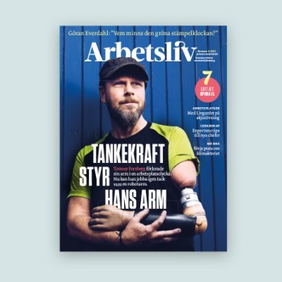 Arbetsliv är Sveriges största facktidning om arbetsmiljö o ges ut av Prevent. Tipsa gärna hur vi kan vara nyttiga o inspirerande! (Vi kommenterar dock ej tips.)