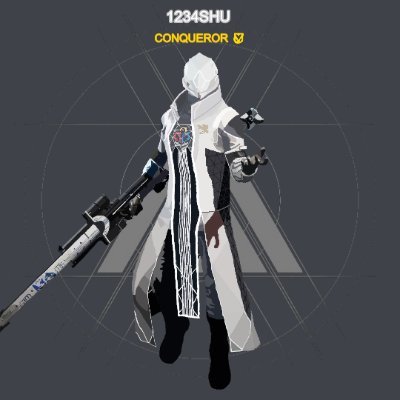 無言フォロー失礼します。
DESTINY2のBUNGIE:ID【1234SHU#2563】
ウォロ専でタイトル『後裔』メイン表示
D2ではvP弱者
ヘッダーは【@RRynex11】さんより!
@TRPGSHU1←TRPGアカ(クトゥルフ)
最近アークナイツとCoDの近接武器&JAVELINにハマっている