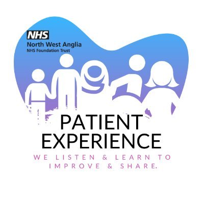 We are the Patient Experience Team at NWAngliaFT. Carers, Volunteers, Interpreters and Patient Experience