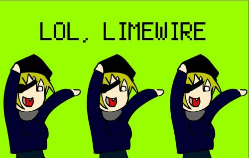 Limewire you are a pirate Limewire you are a pirate