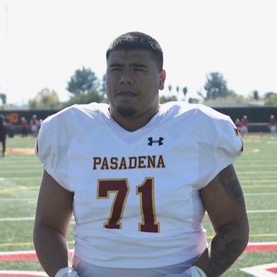 Pasadena City College 2nd Team All Conference OG/C  6’2 315/ 3.7 GPA/ AA-T in hand