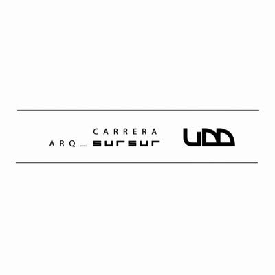 Twitter oficial de la Carrera de Arquitectura de la Universidad del Desarrollo Concepción SurSur: @arquddsursur