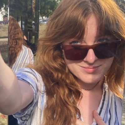 carolinekoser09's profile picture. absurdism is for nihilists with Stockholm syndrome, change my mind. mass spectrometry enjoyer