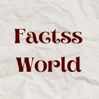 fact world (@factss_here) 's Twitter Profile